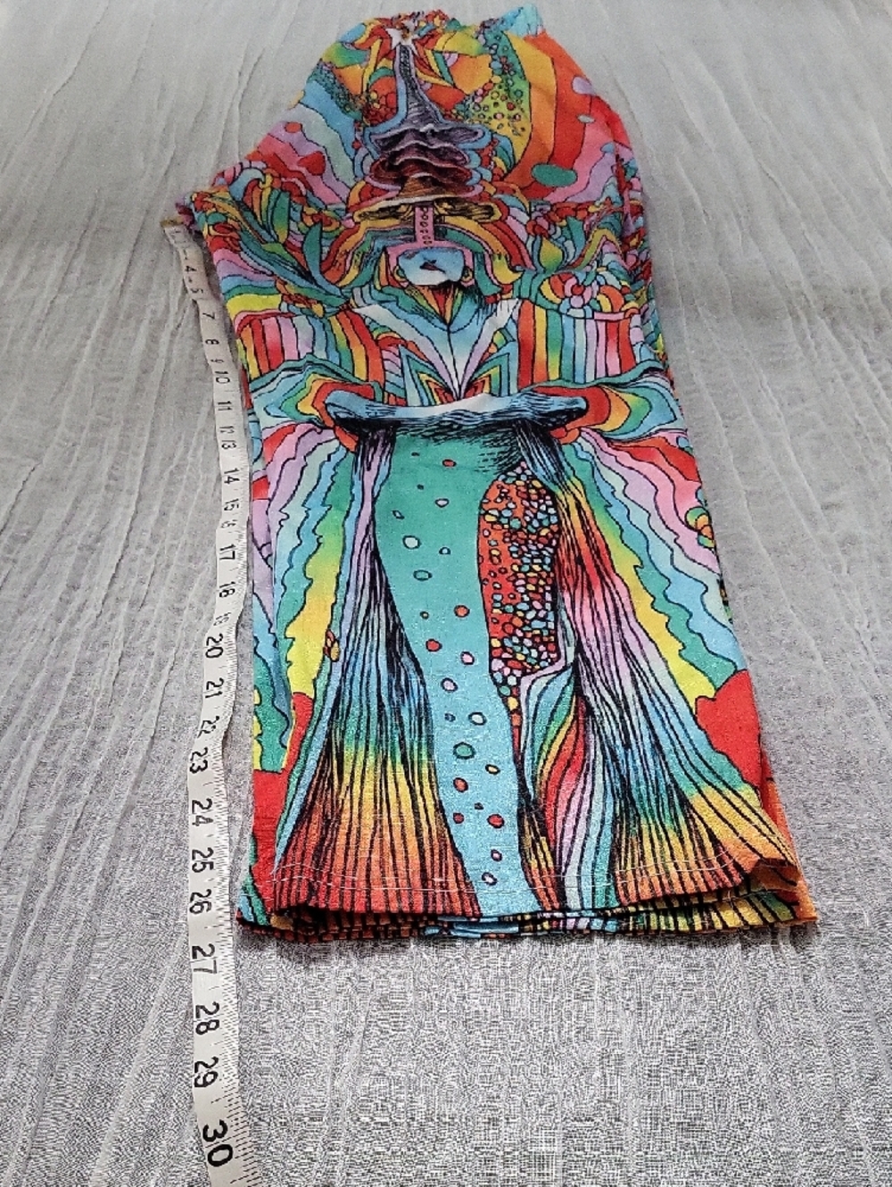Colorful Medium Pull On Pants With Elastic Waistband And Pockets - Picture 6 of 8